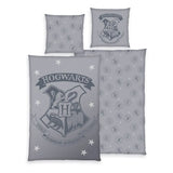 Harry Potter Bettwäsche Grau 135 x 200 cm / 80 x 80 cm - Smalltinytoystore