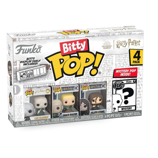 Harry Potter Bitty POP! Vinyl Figuren 4er-Pack Voldemort 2,5 cm - Smalltinytoystore