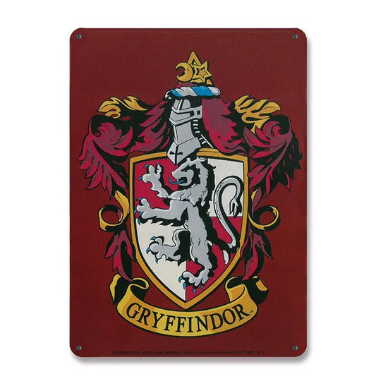 Harry Potter Blechschild Gryffindor 15 x 21 cm - Smalltinytoystore