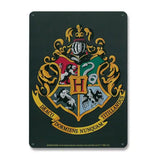 Harry Potter Blechschild Hogwarts Logo 15 x 21 cm - Smalltinytoystore