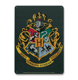 Harry Potter Blechschild Hogwarts Logo 15 x 21 cm - Smalltinytoystore