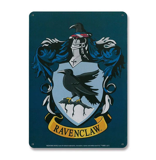 Harry Potter Blechschild Ravenclaw 15 x 21 cm - Smalltinytoystore