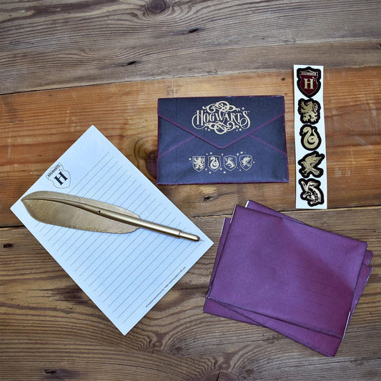 Harry Potter Brief-Set Magical Location Hogwarts Letter Writing - Smalltinytoystore