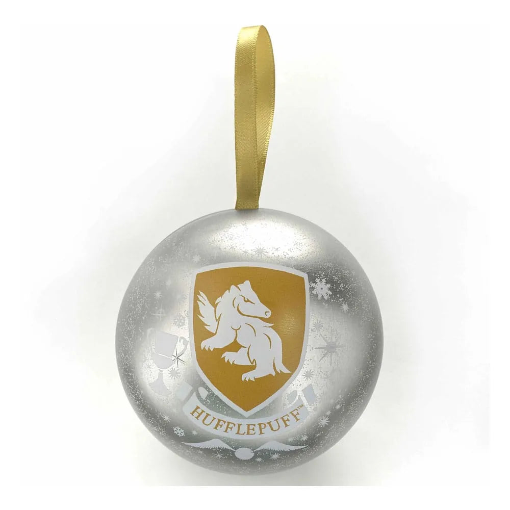 Harry Potter Christbaumschmuck mit Halskette Hufflepuff - Smalltinytoystore