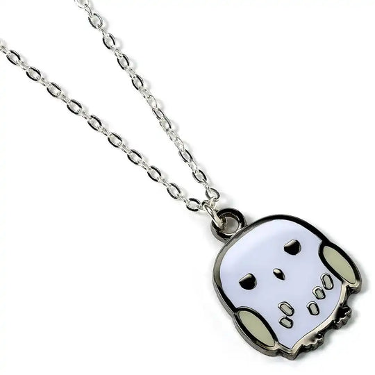 Harry Potter Cutie Collection Halskette & Anhänger Hedwig (versilbert) - Smalltinytoystore