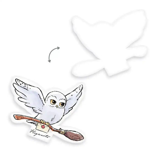 Harry Potter Dekokissen Hedwig Flying 38 cm - Smalltinytoystore