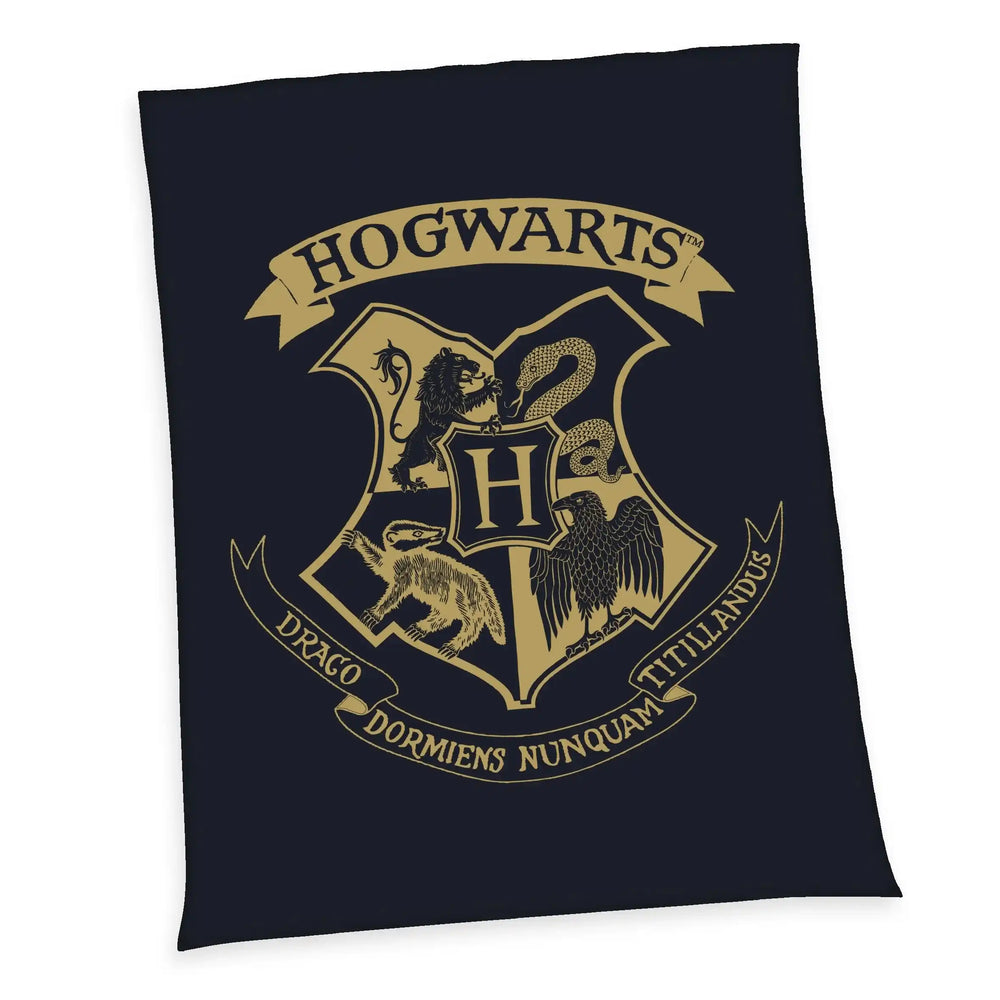 Harry Potter Fleecedecke Hogwarts 150 x 200 cm - Smalltinytoystore