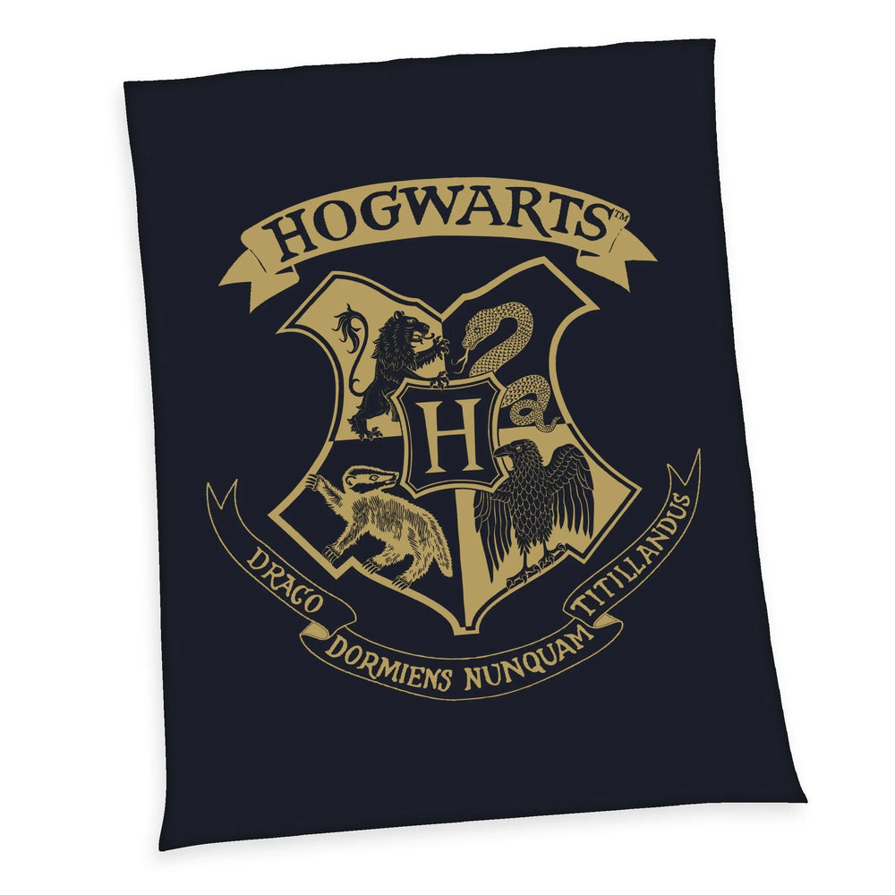 Harry Potter Fleecedecke Hogwarts 150 x 200 cm - Smalltinytoystore