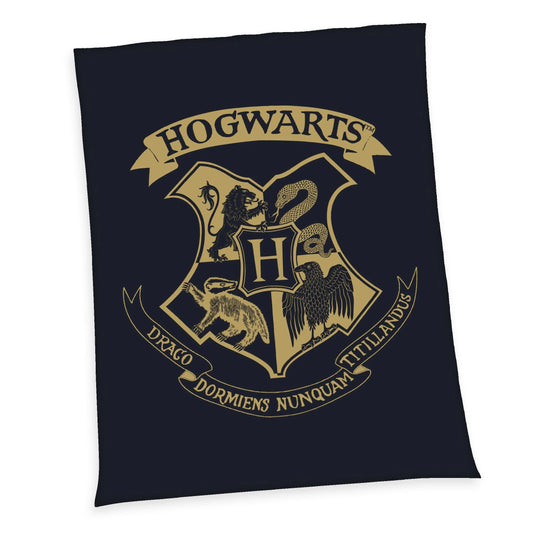 Harry Potter Fleecedecke Hogwarts 150 x 200 cm - Smalltinytoystore