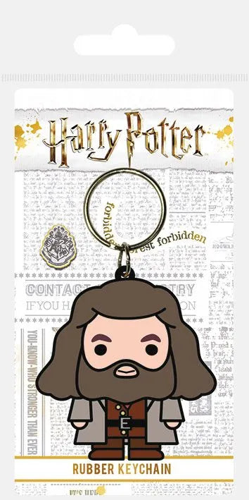 Harry Potter Gummi-Schlüsselanhänger Chibi Hagrid 6 cm - Smalltinytoystore