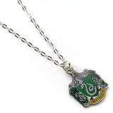 Harry Potter Halskette & Anhänger Slytherin (versilbert) - Smalltinytoystore