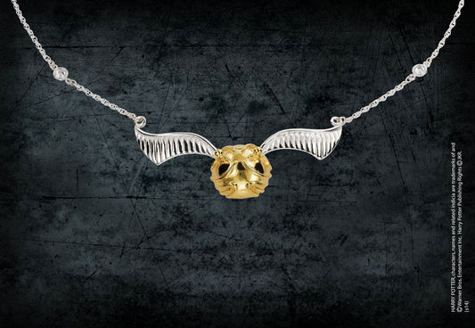 Harry Potter Halskette mit Anhänger Der Goldene Schnatz - Smalltinytoystore