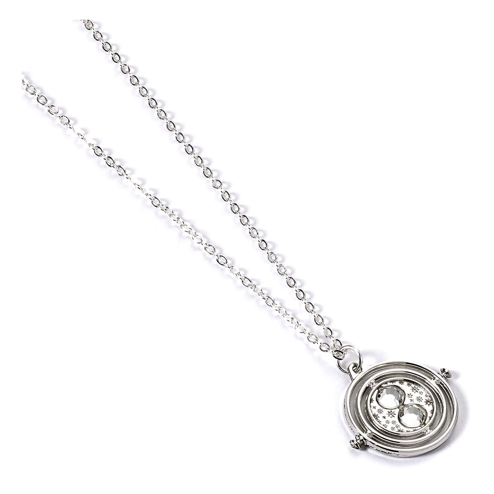 Harry Potter Halskette Time Turner Anhänger (Silberfarben) - Smalltinytoystore