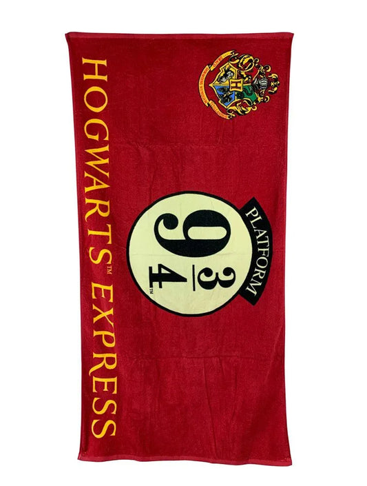 Harry Potter Handtuch Gleis 9 3/4 150 x 75 cm - Smalltinytoystore