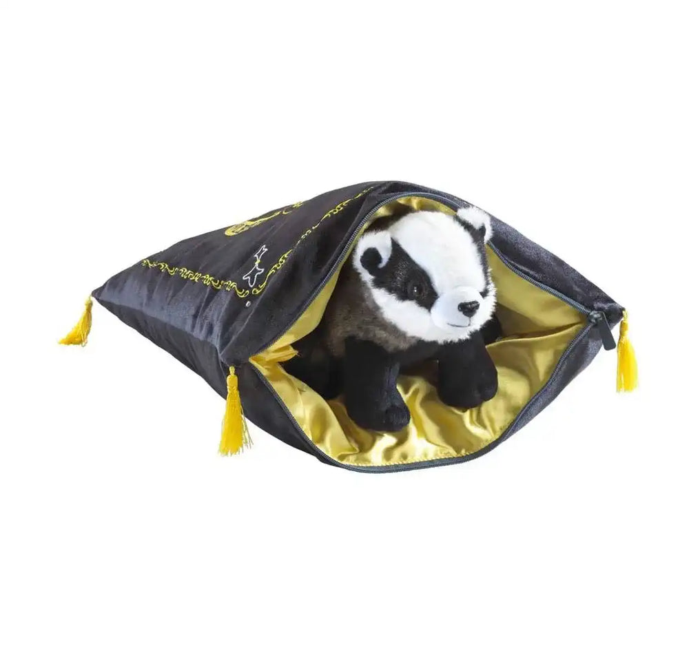 Harry Potter House Mascot Kissen mit Plüschfigur Hufflepuff - Smalltinytoystore