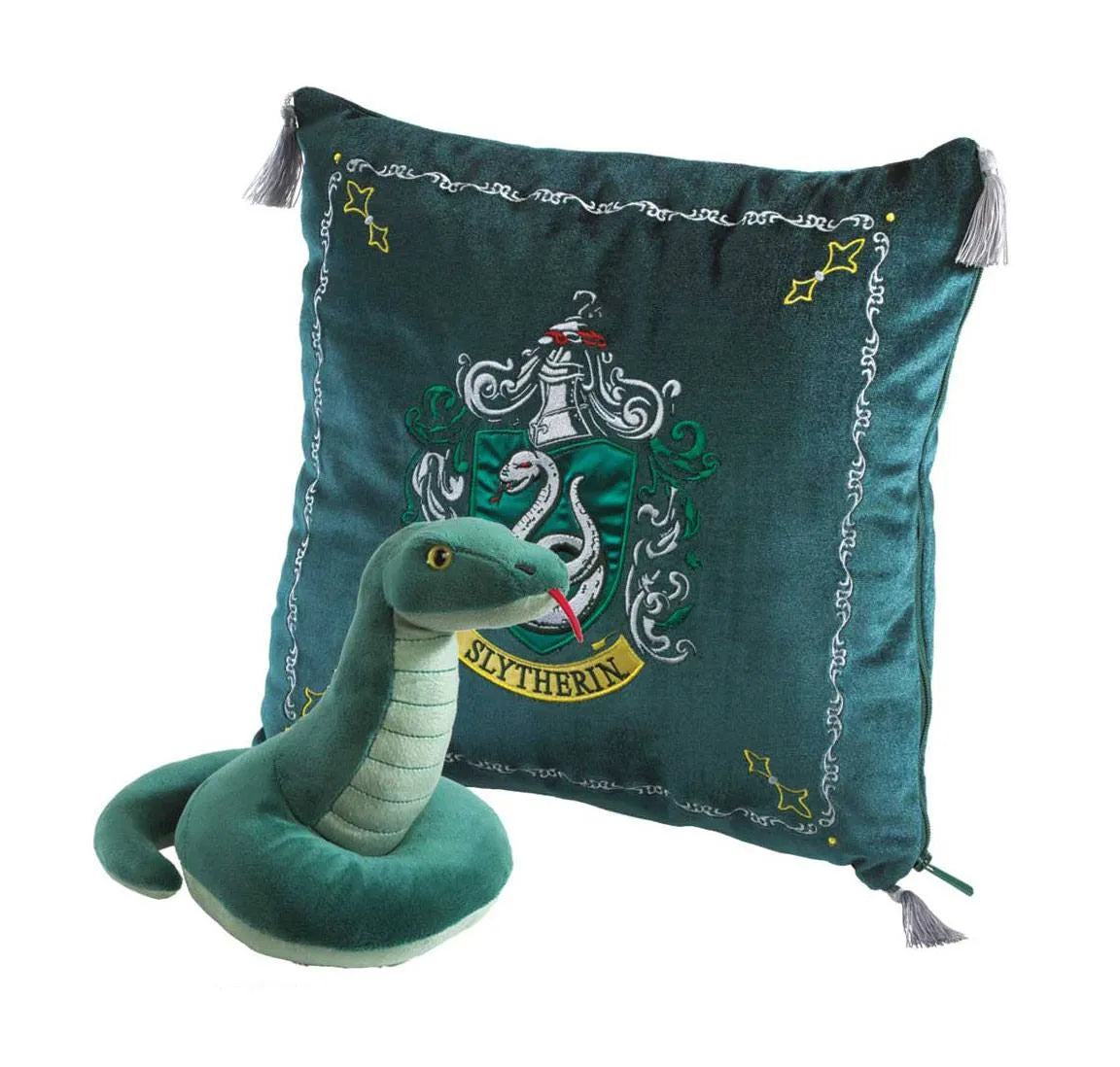 Harry Potter House Mascot Kissen mit Plüschfigur Slytherin - Smalltinytoystore