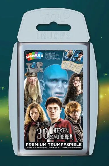 Harry Potter Kartenspiel Top Trumps Die größten Hexen und Zauberer *Deutsche Version* - Smalltinytoystore