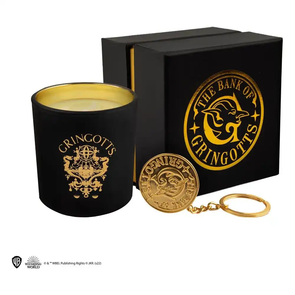 Harry Potter Kerze mit Schlüsselanhänger Gringott - Smalltinytoystore