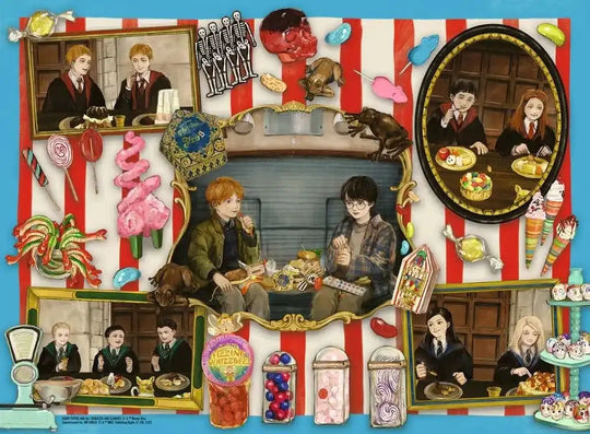 Harry Potter Kinderpuzzle XXL Magische Süßigkeiten (200 Teile) - Smalltinytoystore