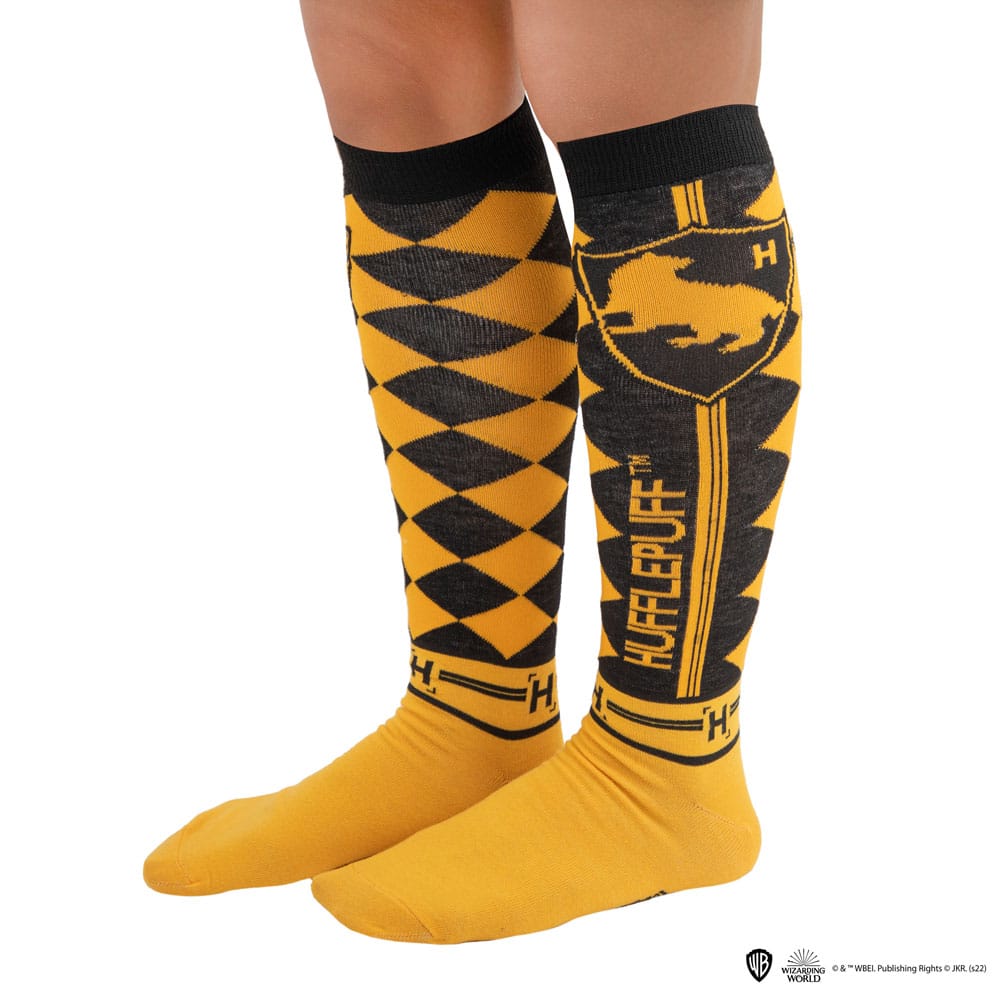 Harry Potter Kniestrümpfe 3er-Pack Hufflepuff - Smalltinytoystore