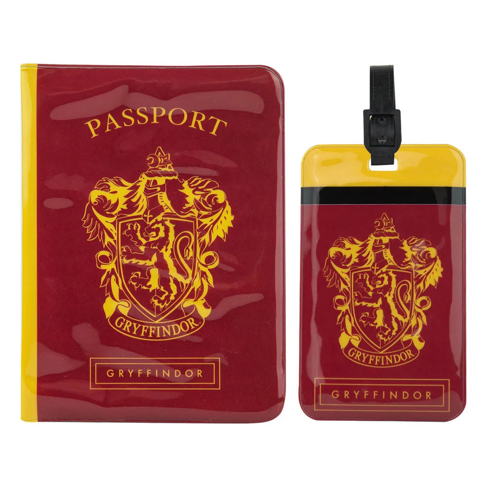 Harry Potter Kofferanhänger & Reisepass-Halter Set Gryffindor - Smalltinytoystore