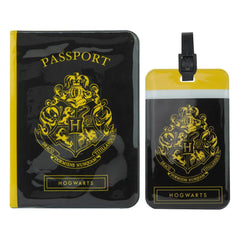 Harry Potter Kofferanhänger & Reisepass-Halter Set Hogwarts - Smalltinytoystore