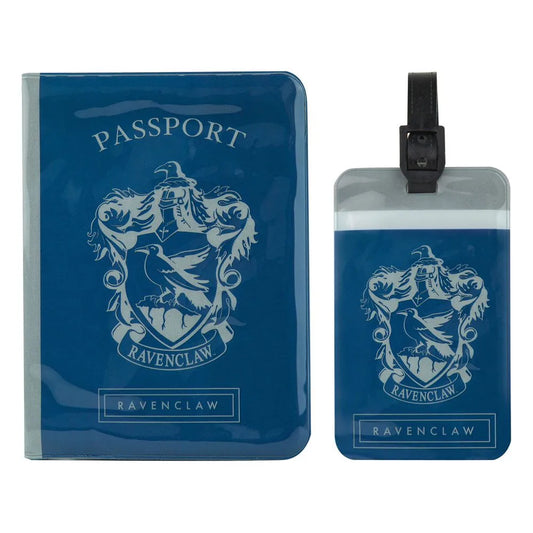 Harry Potter Kofferanhänger & Reisepass-Halter Set Ravenclaw - Smalltinytoystore