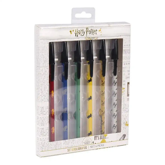 Harry Potter Kugelschreiber 6er-Pack - Smalltinytoystore