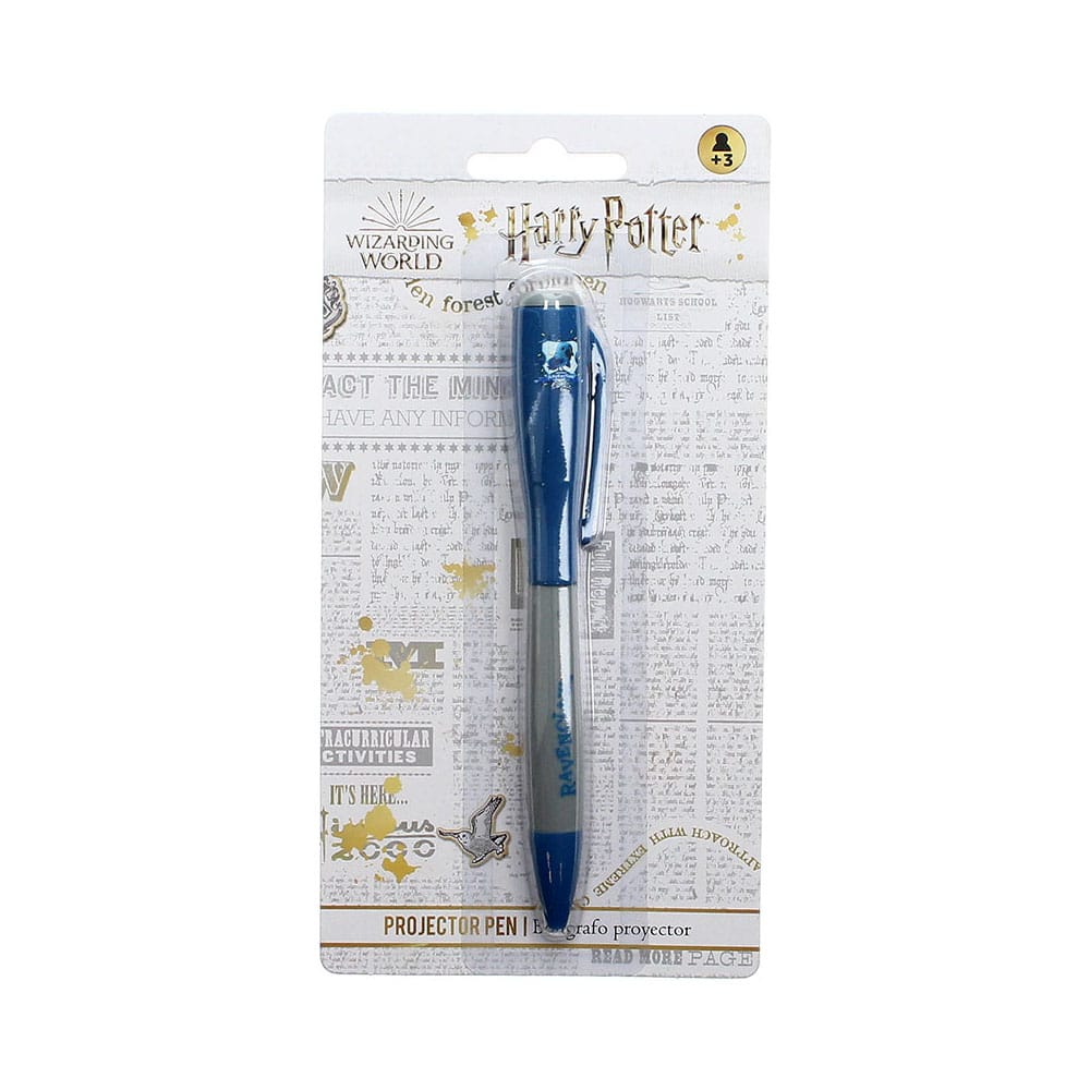 Harry Potter Kugelschreiber mit Licht-Projektor Ravenclaw - Smalltinytoystore