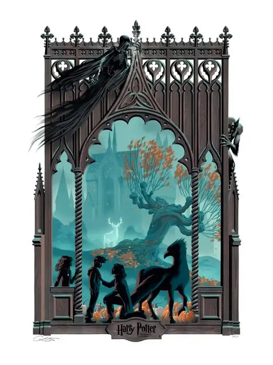 Harry Potter Kunstdruck Harry Potter und der Gefangene von Askaban 46 x 61 cm - ungerahmt - Smalltinytoystore