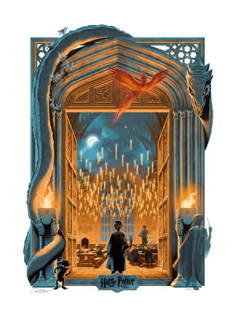 Harry Potter Kunstdruck Harry Potter und die Kammer des Schreckens 46 x 61 cm - ungerahmt - Smalltinytoystore