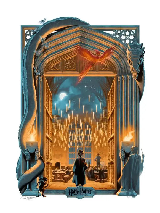 Harry Potter Kunstdruck Harry Potter und die Kammer des Schreckens 46 x 61 cm - ungerahmt - Smalltinytoystore