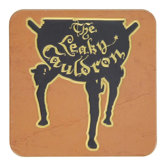 Harry Potter: Leaky Cauldron Glass and Coaster Set - Smalltinytoystore