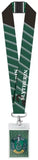 Harry Potter Luxus-Schlüsselband mit Kartenhalter Slytherin