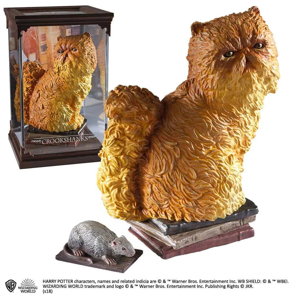 Harry Potter Magical Creatures Statue Crookshanks 13 cm - Smalltinytoystore