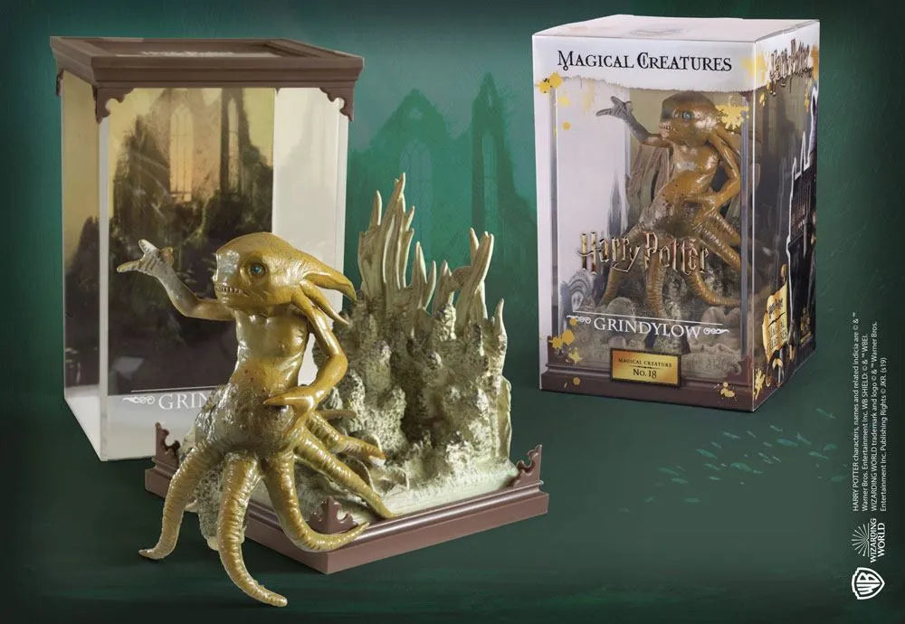 Harry Potter Magical Creatures Statue Grindylow 13 cm - Smalltinytoystore