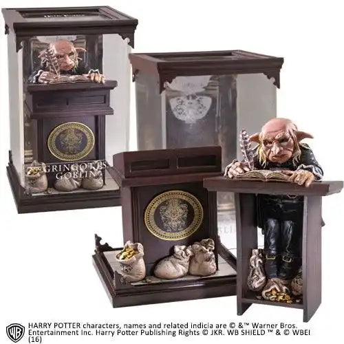 Harry Potter Magical Creatures Statue Gringotts Goblin 19 cm - Smalltinytoystore