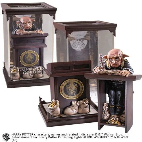 Harry Potter Magical Creatures Statue Gringotts Goblin 19 cm - Smalltinytoystore