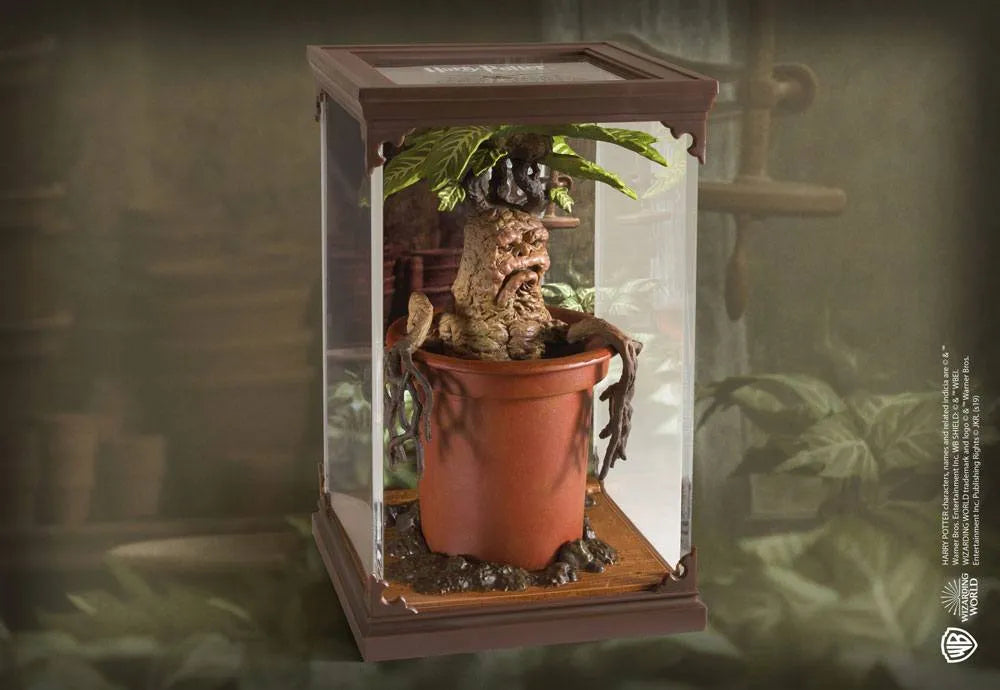 Harry Potter Magical Creatures Statue Mandrake 13 cm - Smalltinytoystore