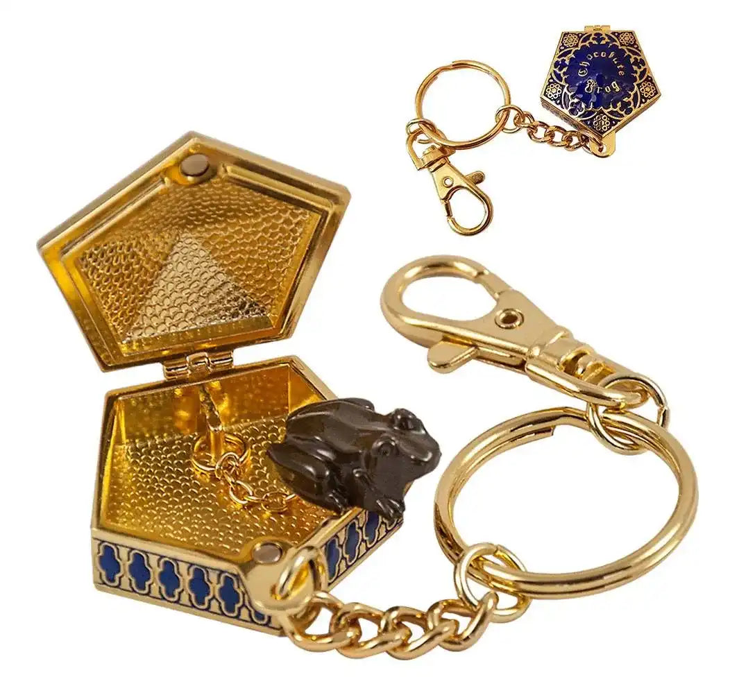 Harry Potter Metall Schlüsselanhänger Schokofrosch 4 cm - Smalltinytoystore