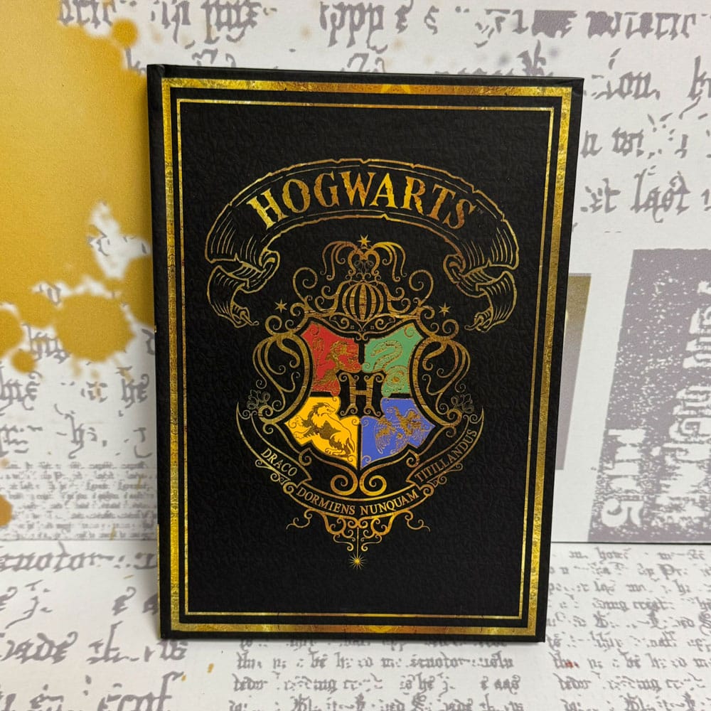 Harry Potter Notizbuch Hogwarts Black - Smalltinytoystore