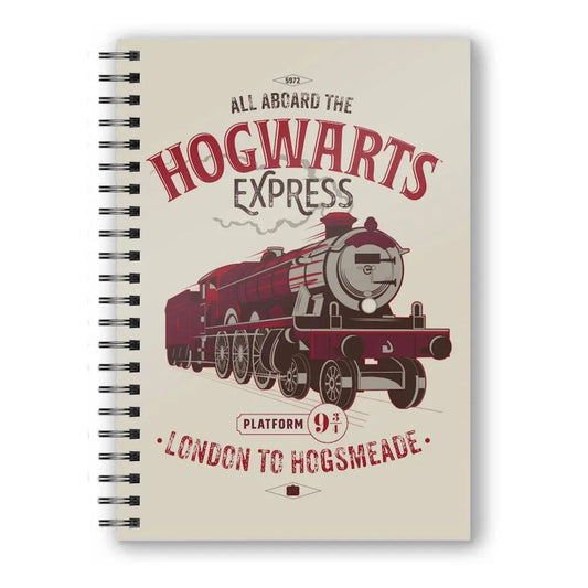 Harry Potter Notizbuch mit 3D-Effekt All Aboard the Hogwarts Express - Smalltinytoystore