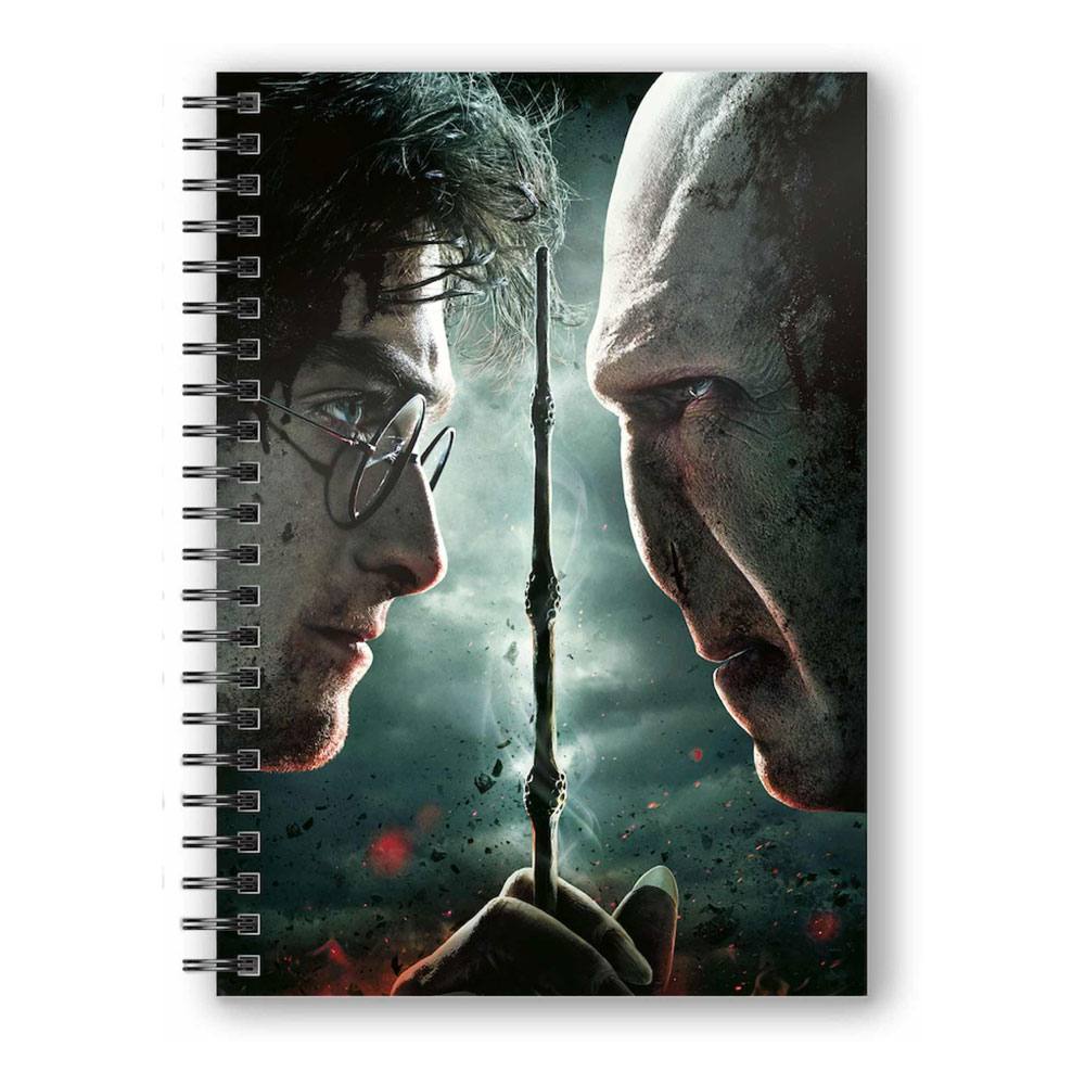 Harry Potter Notizbuch mit 3D-Effekt Harry Potter vs. Voldemort - Smalltinytoystore