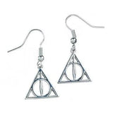 Harry Potter Ohrringe Deathly Hallows (versilbert) - Smalltinytoystore
