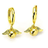 Harry Potter Ohrringe Golden Snitch (Goldfarben) - Smalltinytoystore