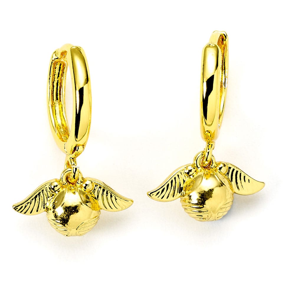 Harry Potter Ohrringe Golden Snitch (Goldfarben) - Smalltinytoystore