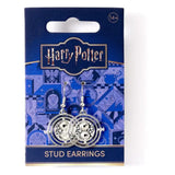 Harry Potter Ohrringe Time Turner (Silberfarben)
