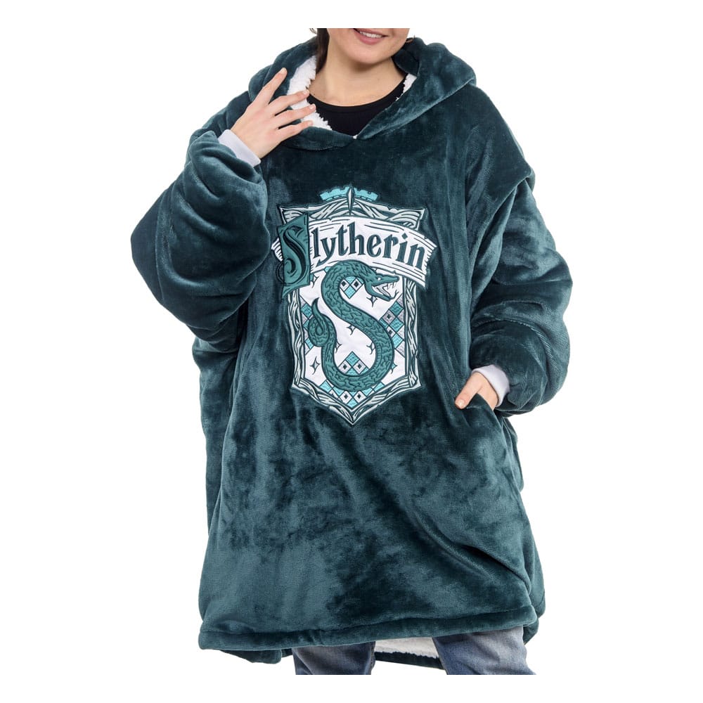 Harry Potter Oversized Kapuzenpullover Slytherin - Smalltinytoystore