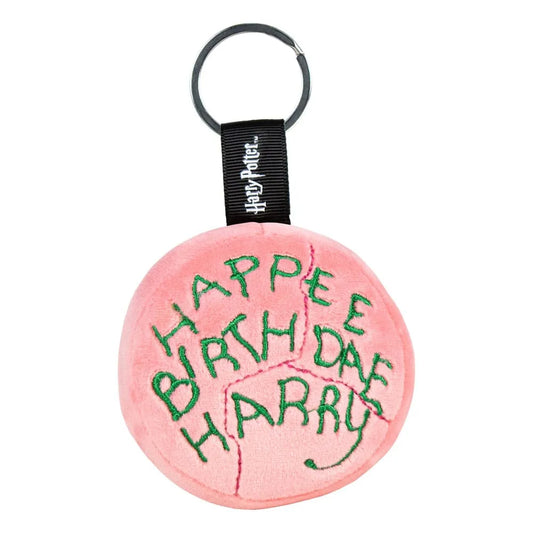 Harry Potter Plüsch-Schlüsselanhänger mit Metallring Happee Birthdae Harry Cake 10 cm - Smalltinytoystore