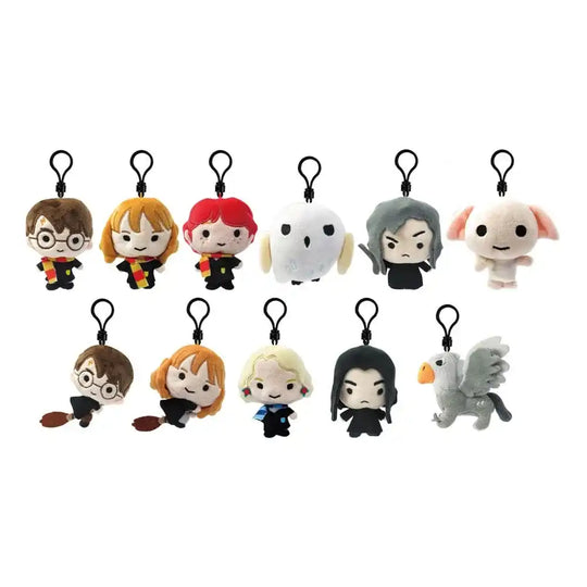 Harry Potter Plüsch-Taschenanhänger Display (24) - Smalltinytoystore